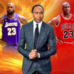 Stephen A. Smith commends LeBron James for improving his case in GOAT debate race against Michael Jordan. Mandatory Credit: Fadeaway World