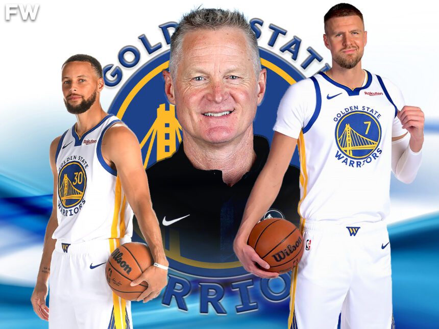 Steve Kerr unveils plans for Kristaps Porzingis and Stephen Curry. Mandatory Credit: Fadeaway World