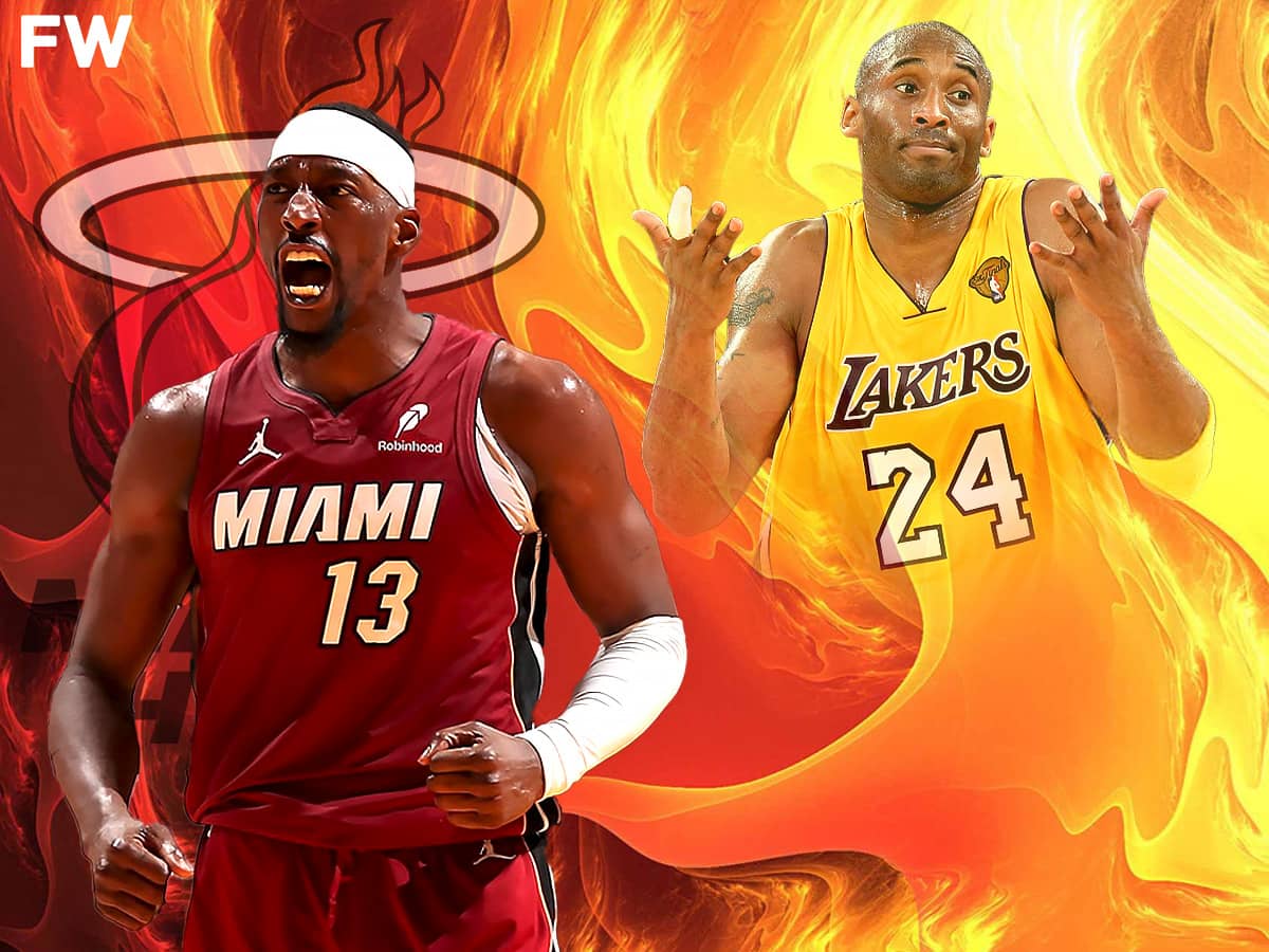 Bam Adebayo and Kobe Bryant.