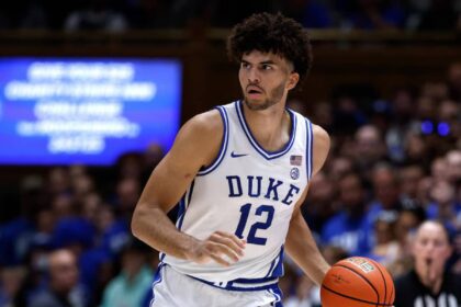 Cameron Boozer in action for Duke.