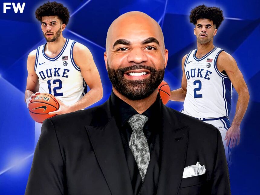 Carlos Boozer On Losing To His Son Cameron: "Your Dad Is The Only Person That Wants Their Sons To Be Better Than Them"