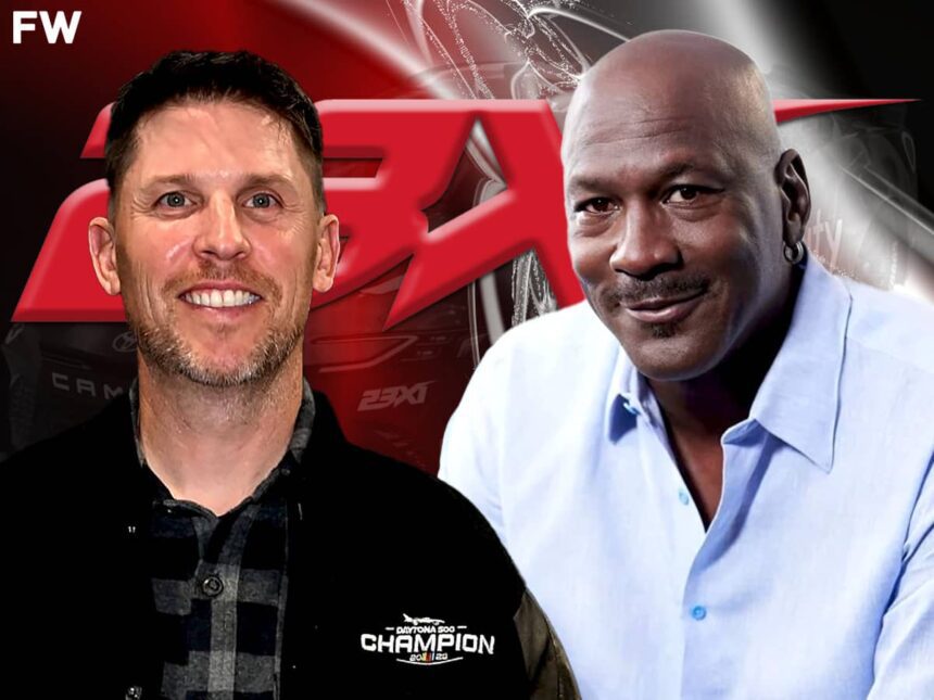 Denny Hamlin Explains How A Fake Rumor Led To Michael Jordan Owning A NASCAR Team