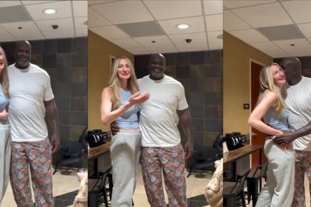 Shaquille O’Neal Seen Kissing And Hugging World’s Tallest Model In Viral Video