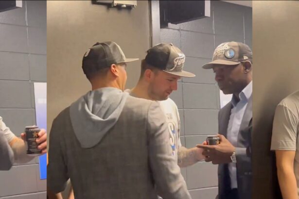 Interim Mavericks GM Michael Finley Reveals Story Behind Taking Luka Doncic's Celebratory Beer
