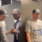 Interim Mavericks GM Michael Finley Reveals Story Behind Taking Luka Doncic's Celebratory Beer
