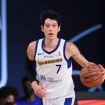 Jeremy Lin in action for the Santa Cruz Warriors.