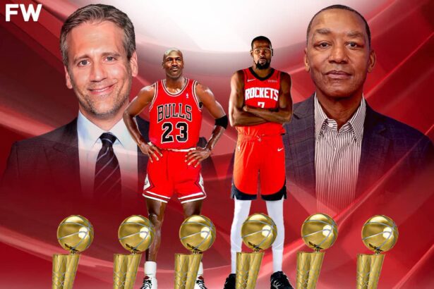 Max Kellerman Smokes Isiah Thomas With His Michael Jordan-Kevin Durant 6 Rings Explanation