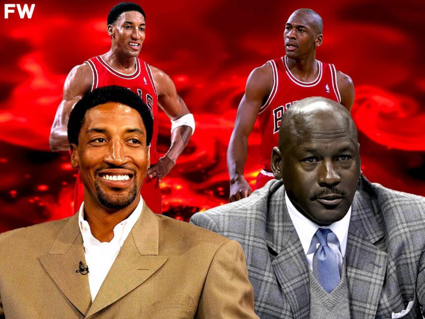 Scottie Pippen Takes A Jab At Michael Jordan In Ad: "Pipp Is The GOAT"