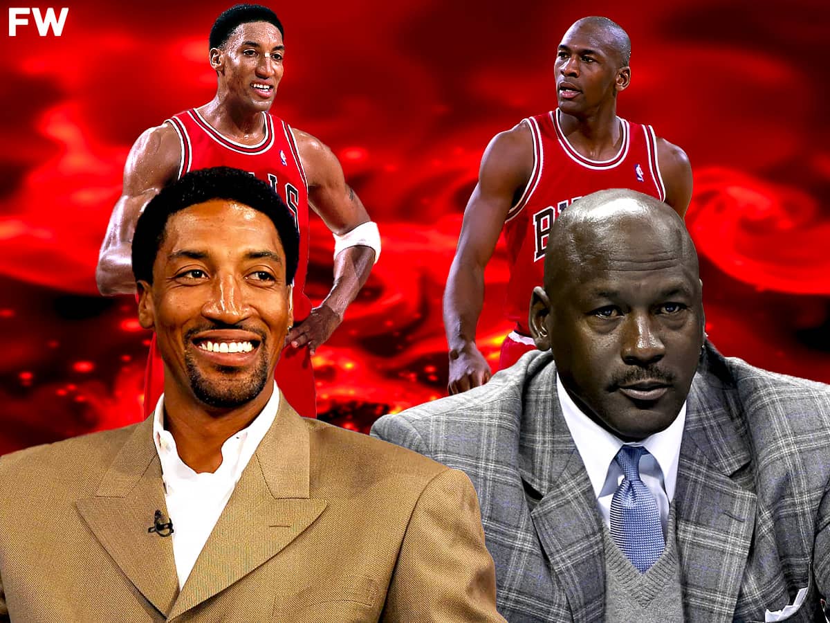 Scottie Pippen Takes A Jab At Michael Jordan In Ad: "Pipp Is The GOAT"