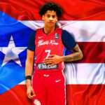 Carmelo Anthony hopes to have his son, Kiyan, represent the Puerto Rican national basketball team. Mandatory Credit: Fadeaway World