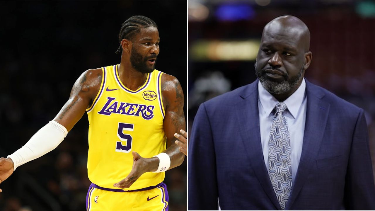 Shaquille O'Neal Drops Frustrated Reaction To Deandre Ayton Airballing A Wide-Open Lob From LeBron James