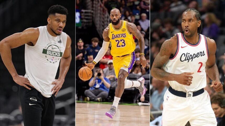 NBA Executives Feel LeBron James, Kawhi Leonard, Giannis Antetokounmpo Will Likely Be On Different Teams Next Season