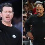 JJ Redick, Ime Udoka Preview Lakers vs. Rockets Playoff Series After Regular Season Finale: "We're Going To Fight"