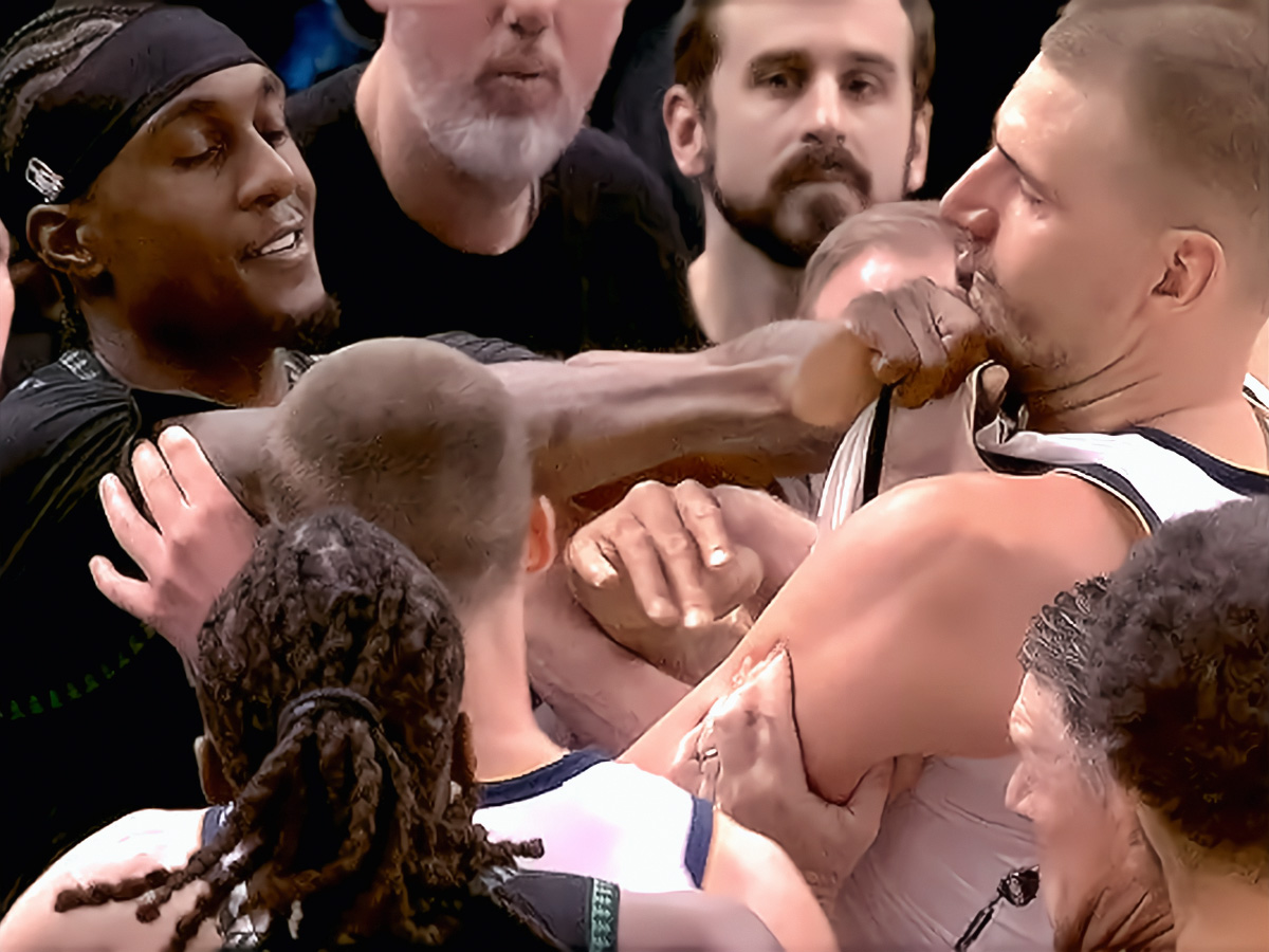 Leaked Audio Captures Jaden McDaniels Calling Nikola Jokic B-Word During Nuggets-Wolves Fight