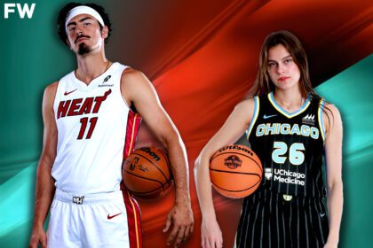 Jaime Jaquez Jr. and his sister, Gabriela, were given Spanish names with the intention of representing their Spanish lineage. Mandatory Credit: Fadeaway World