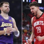 New Video Shows Luka Doncic Trash-Talking Alperen Sengun During Game 4 Of Lakers-Rockets Series