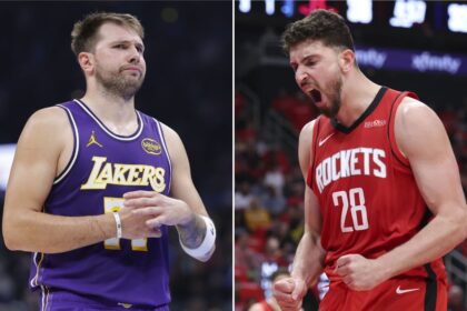 New Video Shows Luka Doncic Trash-Talking Alperen Sengun During Game 4 Of Lakers-Rockets Series