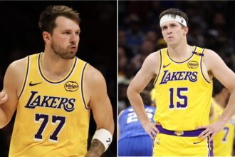 Austin Reaves Curses At Thunder Fan For Heckling Luka Doncic When He Got Injured In Lakers' 43-Point Loss