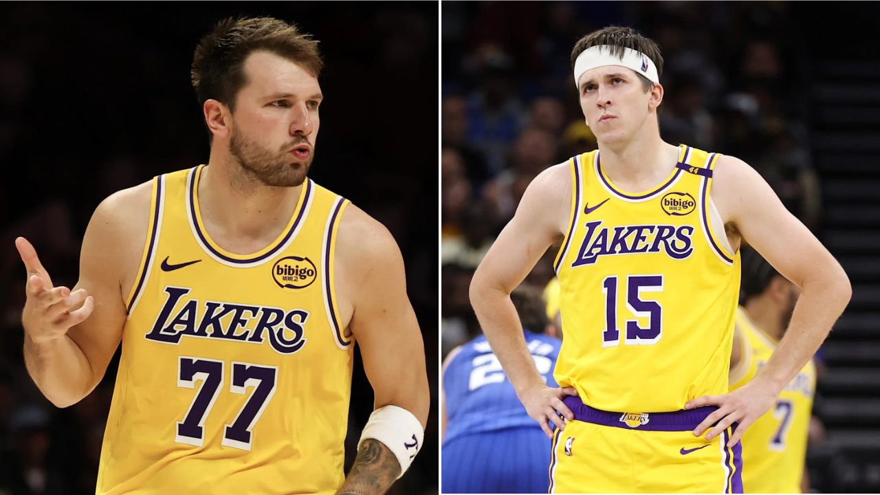 Austin Reaves Curses At Thunder Fan For Heckling Luka Doncic When He Got Injured In Lakers' 43-Point Loss