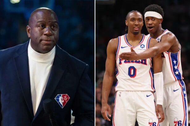 Magic Johnson Apologizes To 76ers Following Their Blowout Win Over Celtics In Game 5