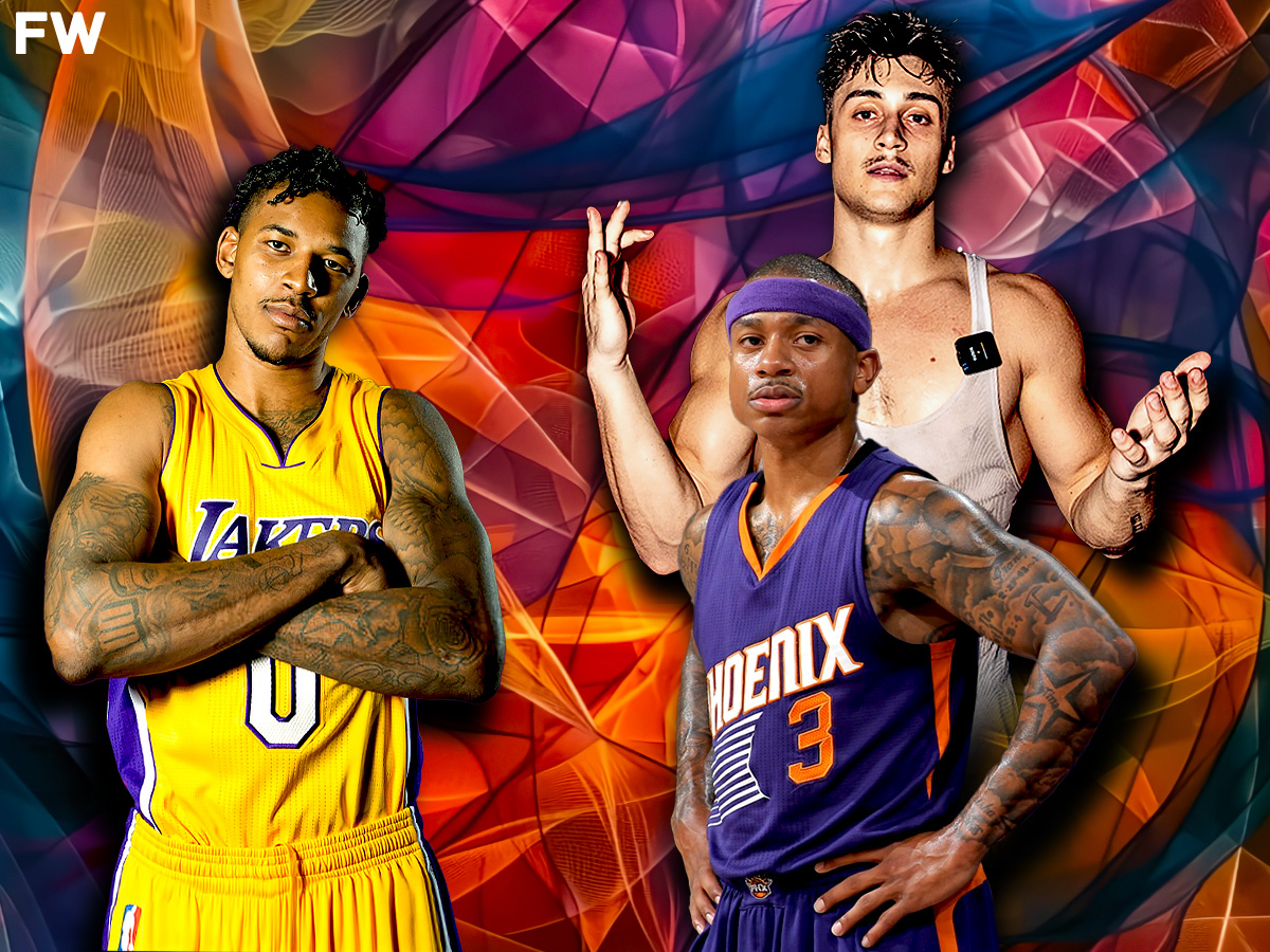 Nick Young challenges Matt Kiatipis amid feud with Isaiah Thomas. Mandatory Credit: Fadeaway World