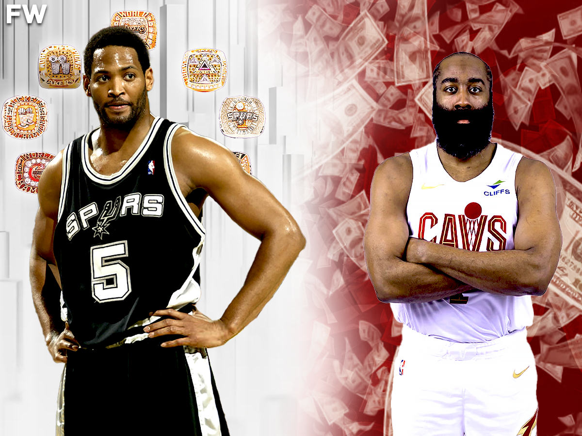 NBA Fans Debate Robert Horry vs. James Harden's Careers: 7 Rings Or $411 Million?