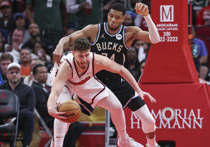 Rockets Could Trade Alperen Sengun For Giannis Antetokounmpo If They Lose First-Round Matchup Against Lakers