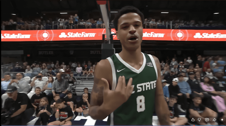 Shaquille O'Neal's Son Shaqir Puts On A Show At 2026 College Dunk Contest