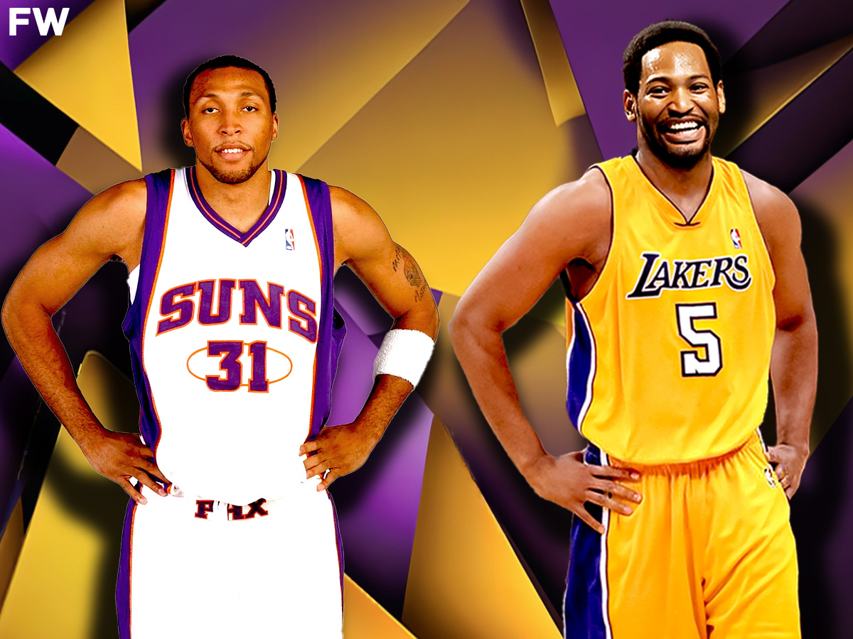 Shawn Marion and Robert Horry pick their NBA GOATs. Mandatory Credit: Fadeaway World