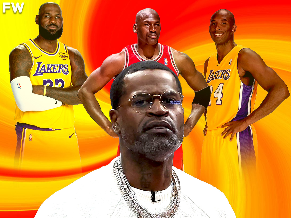 Stephen Jackson ruthlessly ranks Michael Jordan, LeBron James, and Kobe Bryant. Mandatory Credit: Fadeaway World