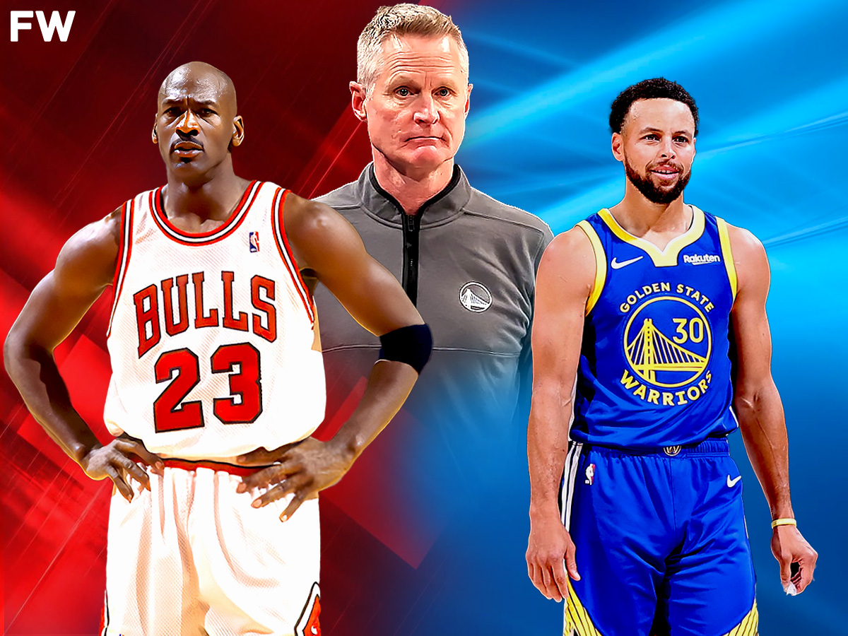 Steve Kerr points out how Stephen Curry's leadership style is different from Michael Jordan's. Mandatory Credit: Fadeaway World