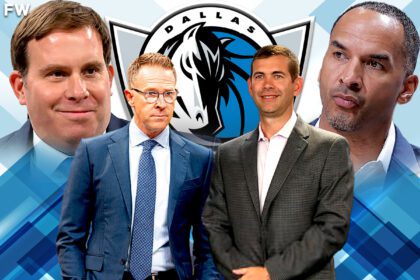 The Mavericks are reportedly interested in bring Brad Stevens or Sam Presti as their next GM. Mandatory Credit: Fadeaway World