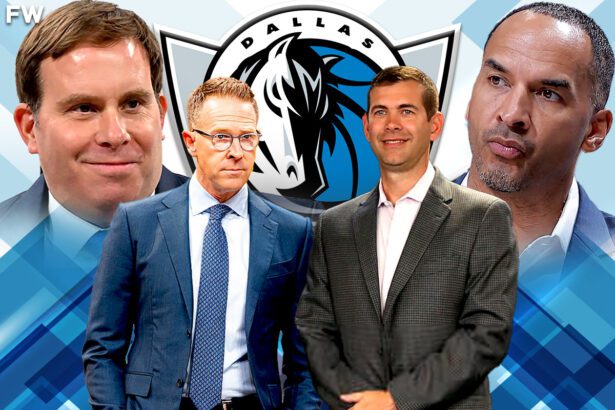 The Mavericks are reportedly interested in bring Brad Stevens or Sam Presti as their next GM. Mandatory Credit: Fadeaway World