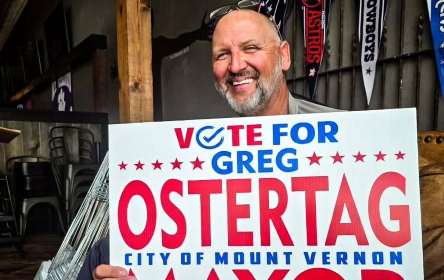 Former Jazz Center Greg Ostertag Is A Candidate For Mayoral Elections In Texas