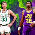 "We 2 Bad White Boys" - Larry Bird's Trash Talk Led To Karl Malone Nearly Punching His Celtics Teammate