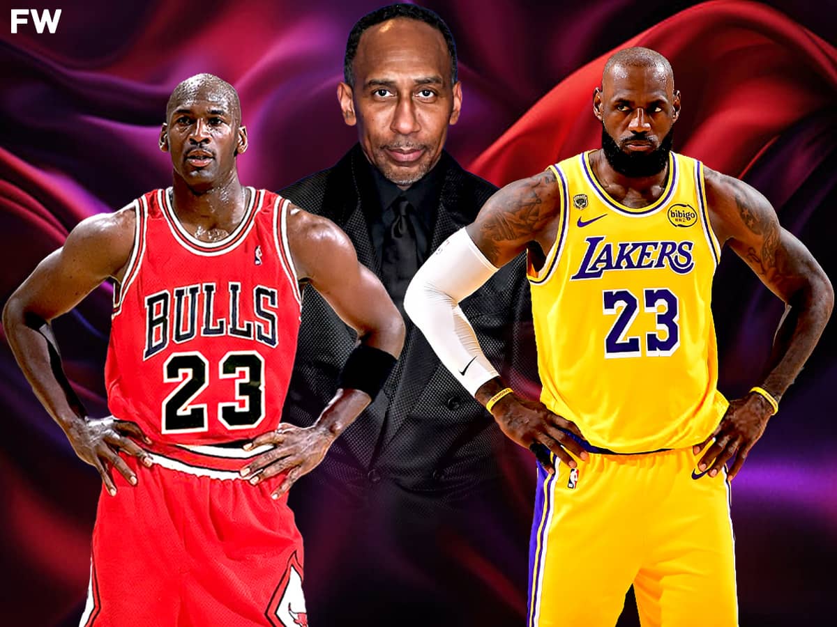 Stephen A. Smith Explains Why Michael Jordan Is the GOAT Over LeBron James By Excluding MJ's Wizards Years
