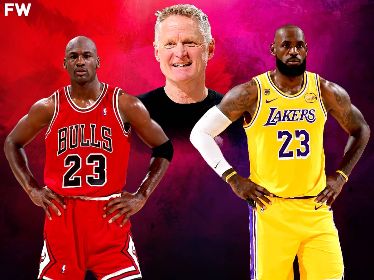 Steve Kerr Shares Key Difference Between Michael Jordan And LeBron James: "Everybody Came Into A Series Against Michael Knowing They Were Going To Lose"