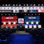 A general view before the 2026 NBA Draft Lottery at Navy Pier.