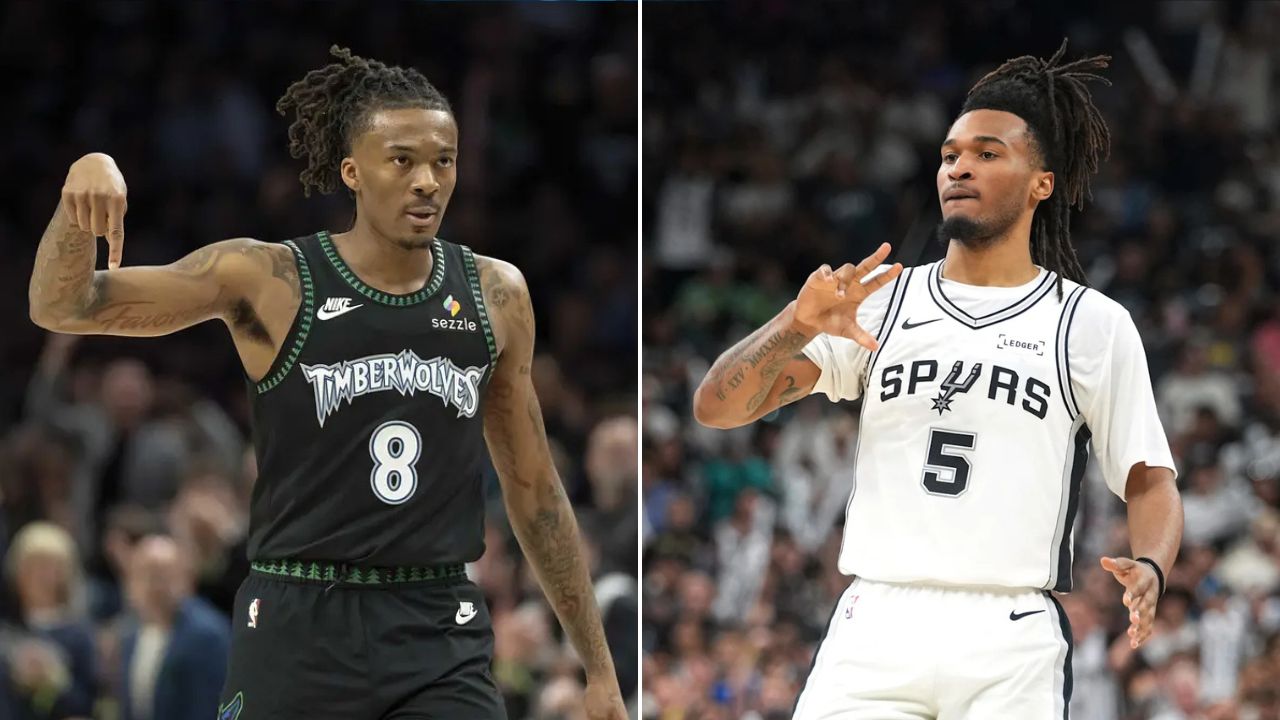 Stephon Castle Addresses Altercation With Bones Hyland In Game 2 Of Spurs vs. Timberwolves Series