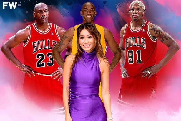 Brenda Song picks Kobe Bryant ahead of Michael Jordan in her all-time starting lineup. Mandatory Credit: Fadeaway World