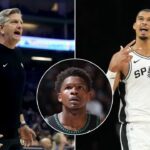 Anthony Edwards Addresses Chris Finch's Dust-Up With NBA Official And Victor Wembanyama's Game 3 Performance