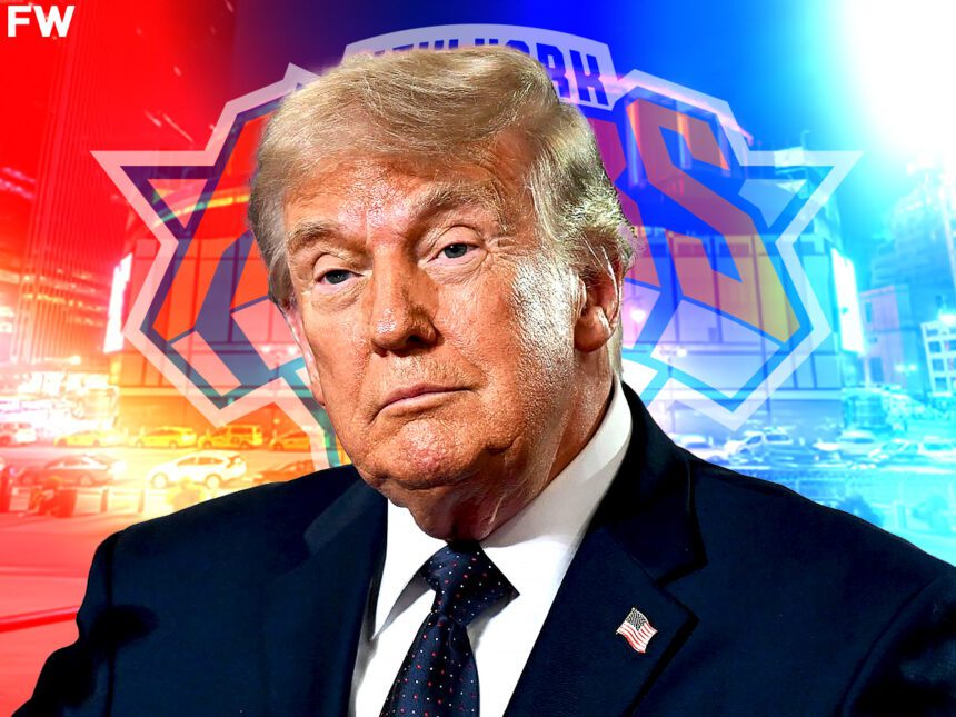 Donald Trump Reportedly Considering NBA Finals Appearance At Madison Square Garden, Says He Is Still A Knicks Fan