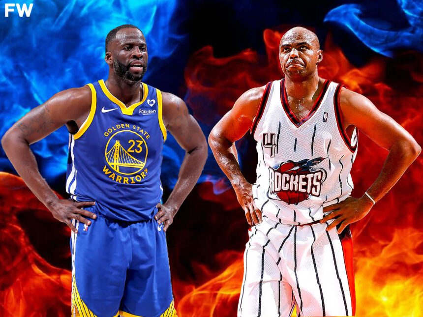 Draymond Green takes a shot at Charles Barkley's tenure with the Houston Rockets. Mandatory Credit: Fadeaway World