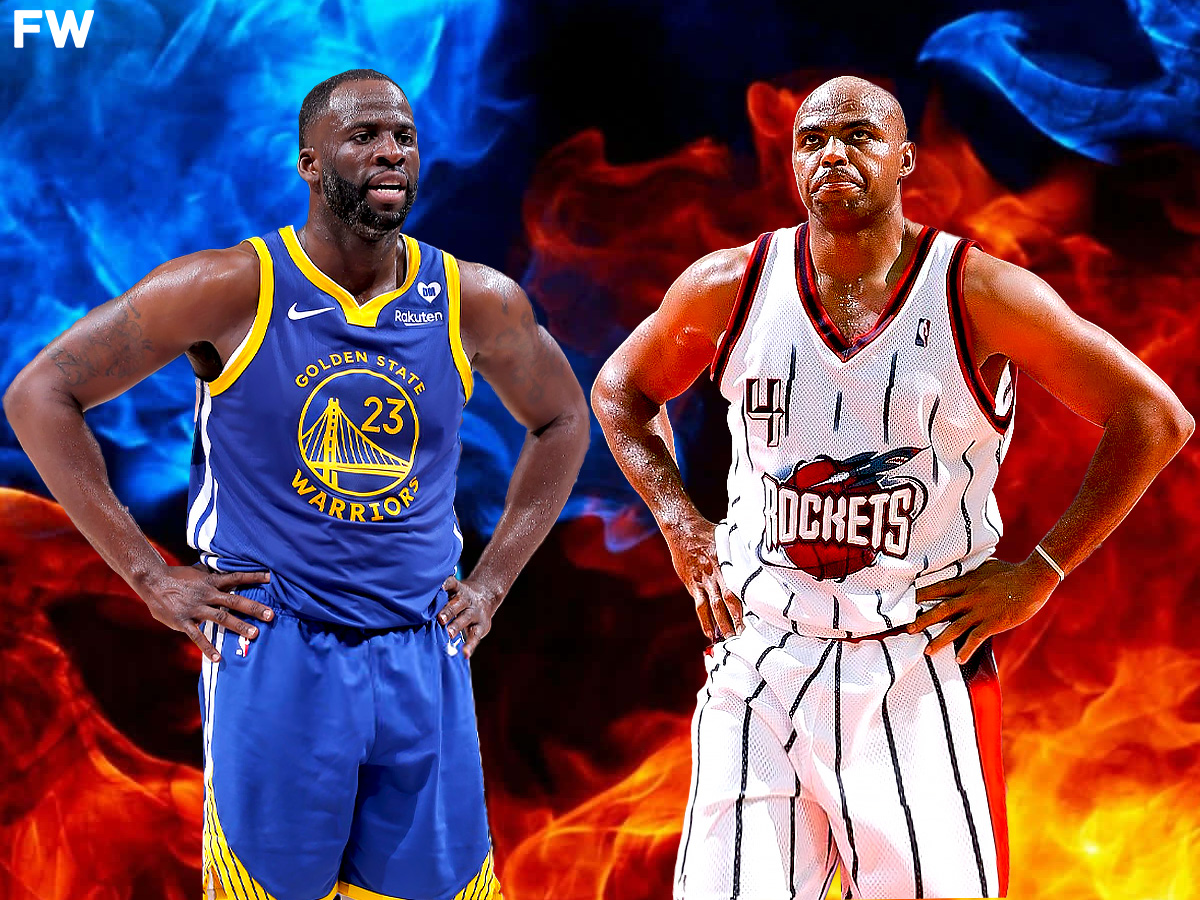 Draymond Green takes a shot at Charles Barkley's tenure with the Houston Rockets. Mandatory Credit: Fadeaway World