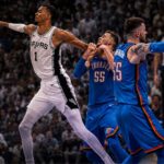 Isaiah Hartenstein was called out for his dirty plays against Stephon Castle and Victor Wembanyama by Spurs fans. Mandatory Credit: Fadeaway World