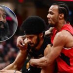 James Harden On Jarrett Allen Trash-Talking Raptors: 'He Doesn't Talk Too Much, But He Was Today'