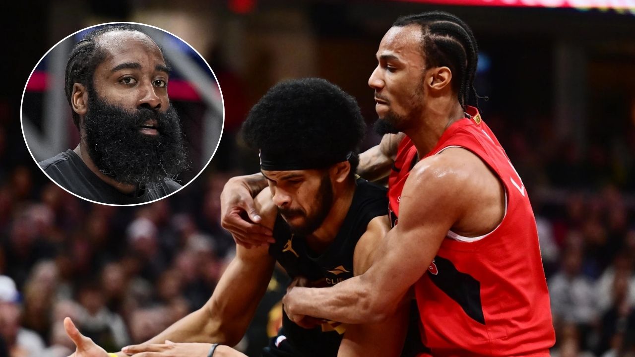 James Harden On Jarrett Allen Trash-Talking Raptors: 'He Doesn't Talk Too Much, But He Was Today'