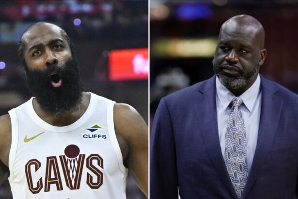 Shaquille O'Neal Sounds Off On James Harden Despite Game 3 Heroics Against Pistons