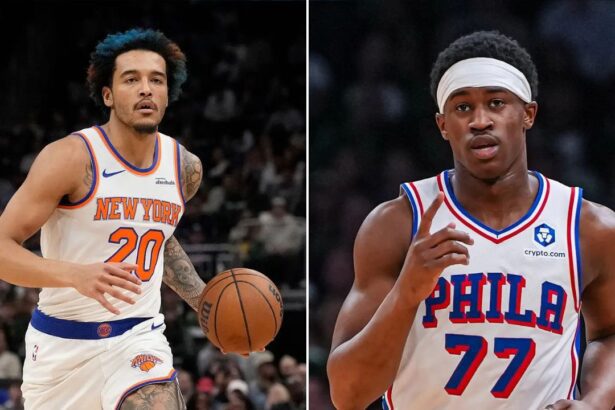 Tempers Flare At Knicks vs. 76ers Game As Jeremy Sochan Triggers VJ Edgecombe With Trash Talk