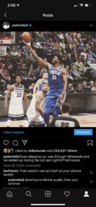 Karl-Anthony Towns And Joel Embiid's Heated Social Media Exchange From 2019 Resurfaces Before Knicks-76ers Playoff Matchup